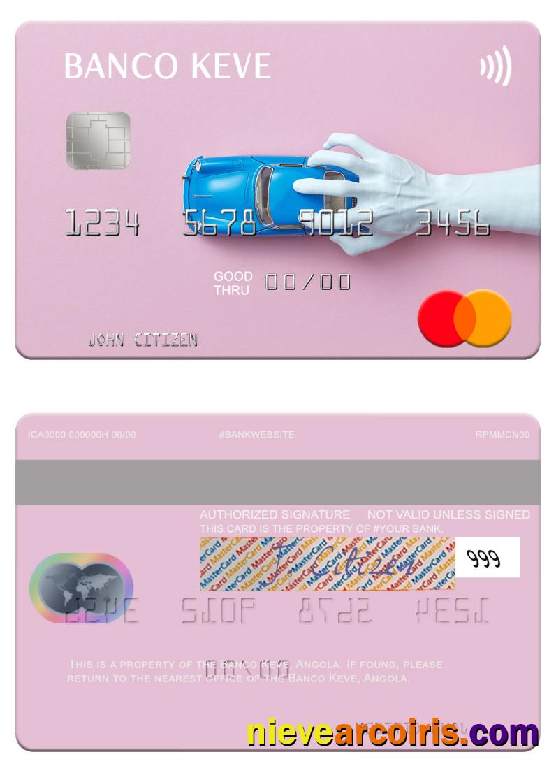 Angola Banco Keve mastercard